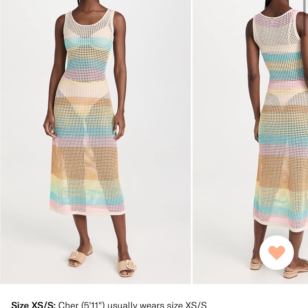 NWOT PQ Swim Marlo dress- M/L